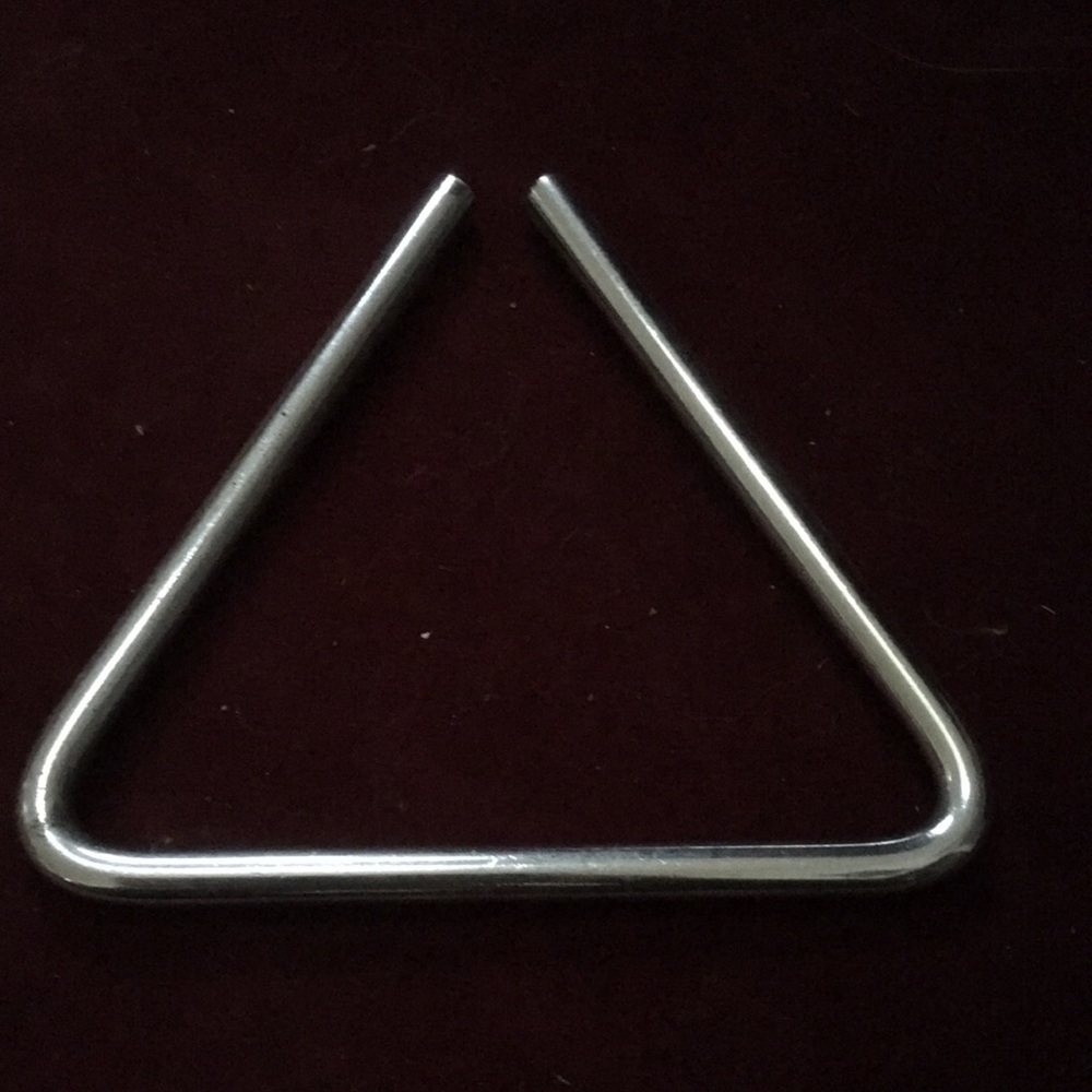 Large Triangle Music Instrument